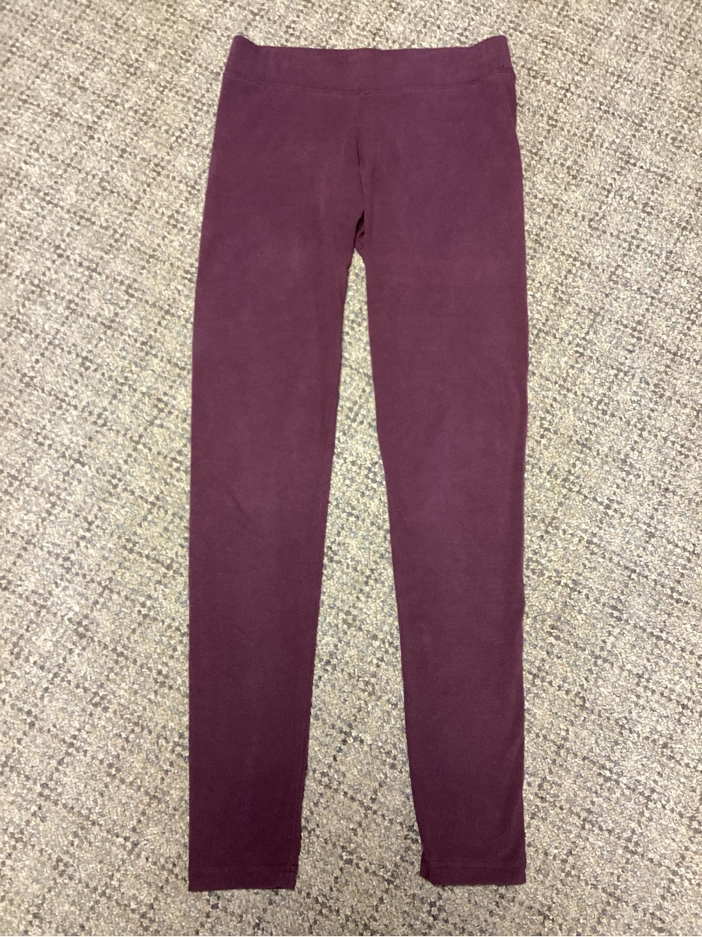 Aeropostale Plum Burgundy Leggings * Size Small